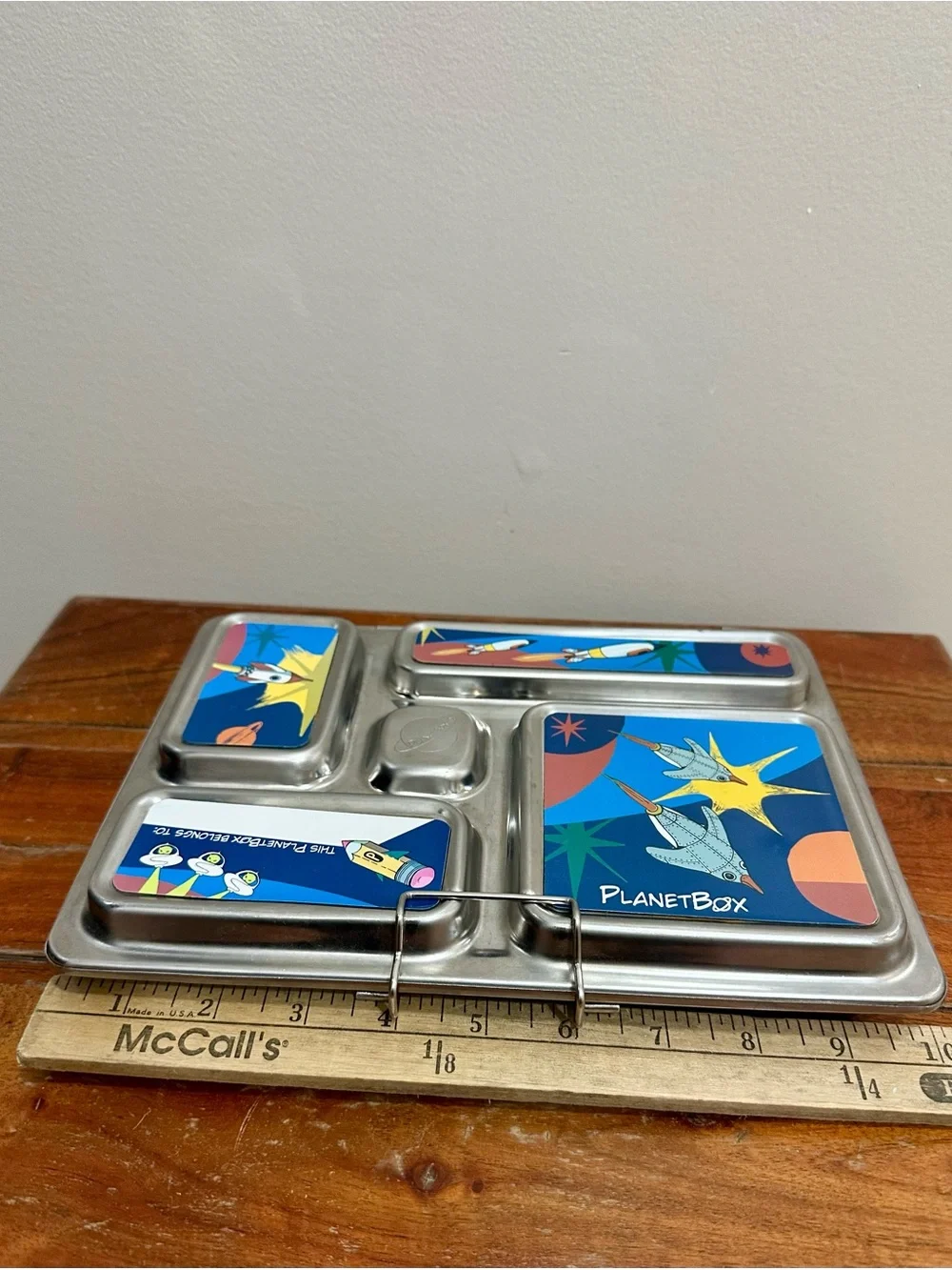 Planetbox Bento Style Lunchbox Stainless Steel